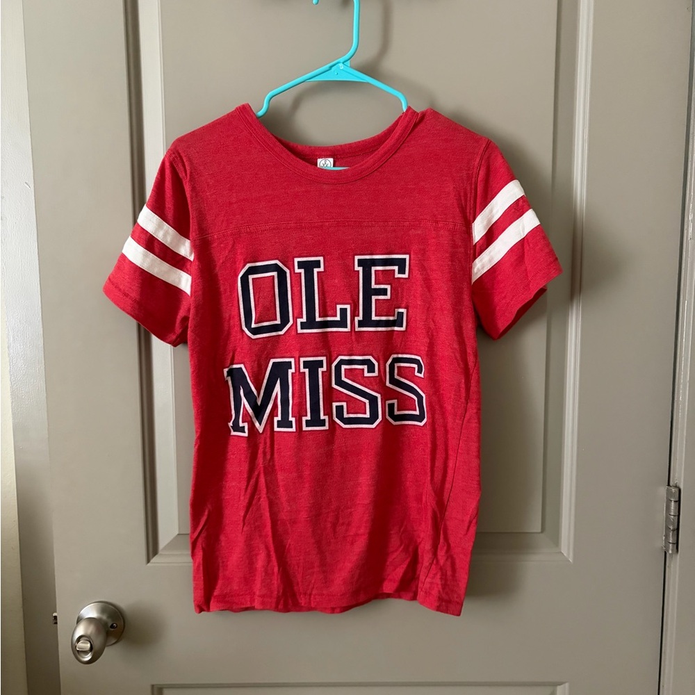 Ole Miss Red Short-Sleeve Tee